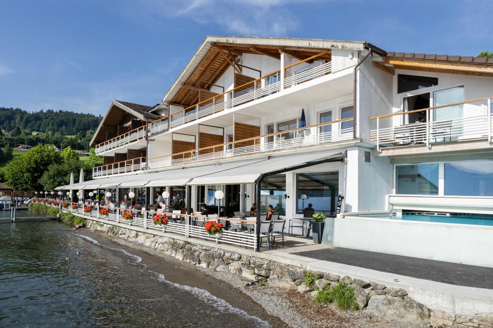 Strandhotel Seeblick Фаулензее Экстерьер фото