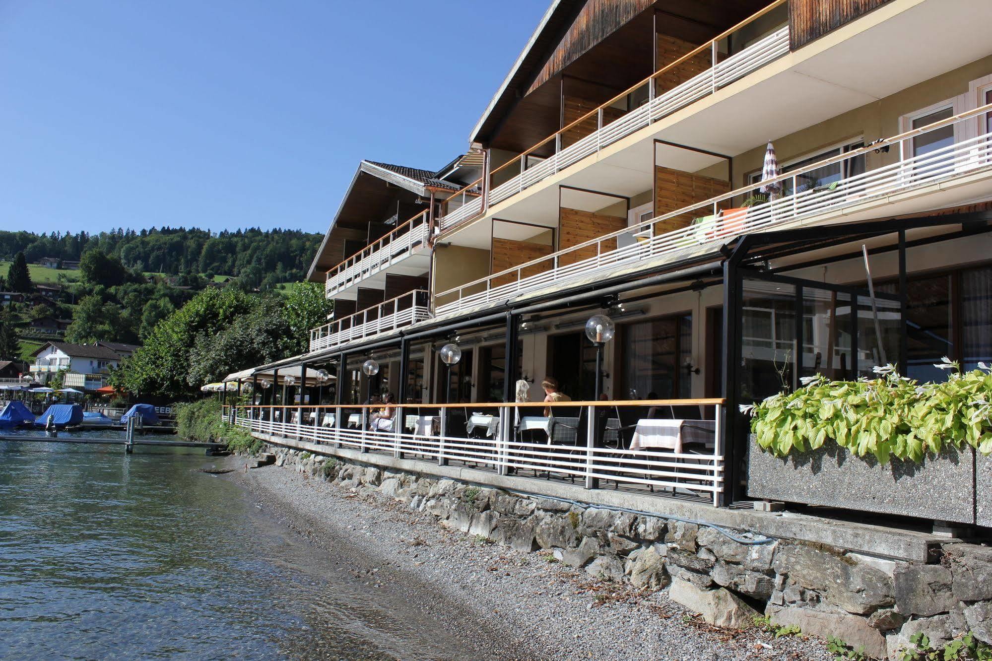 Strandhotel Seeblick Фаулензее Экстерьер фото